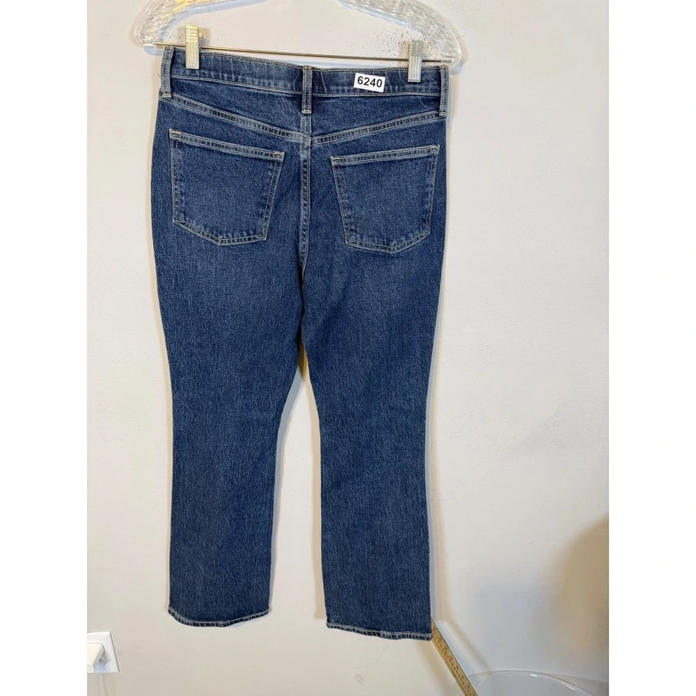 Old Navy Girls Flare Jeans Crystal Stud Embellished Blue Size 18